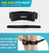 HiRui Patella Tendon Knee Straps with Gel Pad, Knee Brace Support for Running, Hiking, and Pain Relief