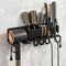 Hair Dryer Holder Wall Mounted, Blow Dryer Holder, Metal Hair Tool Organizer,