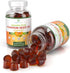 Sugar-Free Pumpkin Seed Oil Gummies 4,000mg/serving for Hair Growth, Skin, Prostate Health, 60 Chews, Immune Support