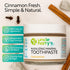 Uncle Harry's Cinnamon Remineralizing Toothpaste | Natural Whitening Tooth Paste Freshens Breath & Promotes Enamel |