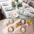 Outus 100 3 Summer Pcs Spring Floral Bird Guest Napkins Ply Vintage Themed Guest Towels Flower and Bird Fancy Napkins