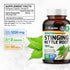 BIO KRAUTER Stinging Nettle Capsules 1200 mg - 100% Natural Urinary Tract Support Caps