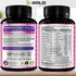 Vegan Women's Daily Multivitamin 50 Plus with Organic WholeFood Based Natural Ingredients, Ginger, Maca, Multi-Vitamin B Complex & More - Energy Support, Immune System Booster -90 Capsules