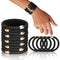 No Damage Hair Ties, 10PCS Elastic Ponytail Holders for Thick Hair, Braided Hair Bands for Women & Girls - Black