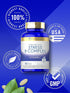 Carlyle Stress B-Complex Vitamin Supplement | 180 Caplets | with Vitamin C | Non-GMO, Gluten Free