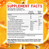 Juneno Gummies Zeolite Kids Detox - Total Body Cleanse Micronized Chewables Supplement with Chlorella - Orange Flavor