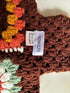 YDMZZB Pattern,2L Crochet Hot Water Bottle Cover,Granny Square Crochet Only Cover Bag (Rainbow Sunflower)
