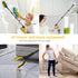 Ronivante 44 Inch Magnetic360Rotating 4" Extra Long Grabber Reacher ToolFoldable Trash Pick Up Stick for Seniors