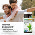 Gummies 90 Gummies, 45 BIO KRAUTER Chlorophyll for Body Odor & Detox Support - Vegan Chlorophyll Supplements for Women