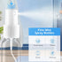Spray Bottles, 2oz Clear Empty Fine Mist Plastic Mini Travel Bottle Set with Funnels & Labels (6 Pack)