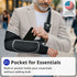 Immobilizer Arm Sling Shoulder for Men and Women - Shoulder Injury Breathable Mesh with Thumb Loop, Padded Strap