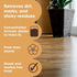 Furniture Clinic Laminate Floor Cleaner, 17oz / 500ml, Dilutes to Make 170 FL Oz, Quick-Drying with Linen Aroma