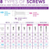 SQV Glasses Repair Kits - 9 Types Replacement Nose Pads, Mini Screws, Stick on Pad, Screwdriver, Anti-Slip Strap,