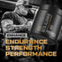 HOSSTILE Beta-Alanine Powder, Pre Workout, Delays Muscular Fatigue, Increases Strength & Performance, Unflavored