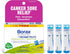 Boiron Borax 6C Homeopathic Medicine for Canker Sore Relief, Pain, Soreness – 3 Count (240 Pellets)