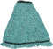 Rubbermaid Commercial Products Web Foot Microfiber Floor Mop Head Replacement, Medium, Green