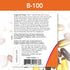 Now Foods B-100, 100 Capsules, Pack of 2