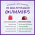 New Chapter Women’s Multivitamin Gummies, 66% Less Sugar, with Vitamin C, D3 & Zinc, Berry-Citrus, 75ct