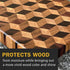 WALRUS OIL Wood Wax, 3 oz Can, FDA Food-Safe, Cutting Board Wax and Board Cream