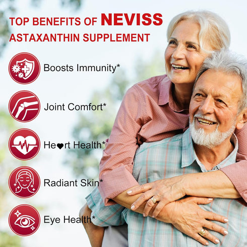 Astaxanthin Supplements 24mg, 5 Month Supply with Coconut MCT Oil, Antioxidants for Skin, Eyes, Joints, 150 Softgels