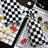 Blulu 100 Pieces Cellophane Car Candy Bags, Black White Checkered Racing Treat Bags, Plastic Race Gift Goodie Sack for