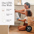 LD 30 Laundry Sheets | Laundry Detergent Sheets For Washing Clothes | Home Essentials & Travel Essentials | Easy To Use