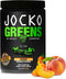 Jocko Fuel Greens Powder (Peach Flavor), Organic Greens & Superfood Powder for Healthy Green Juice, 30 Servings