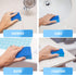 Heavy Duty Scrubber Sponge with Smell Resistant Hydrophilic Foam Technology, Odorless - Blue - (6 Pack)