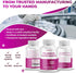 NURAFUSE High Potency Myo-Inositol & D-Chiro Inositol with Chasteberry, Cinnamon, Bitter Melon & Gymnema Supports