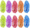 Cosywell Shoes Cover for Mop Slippers - Dusting Mop Shoes for Floor Cleaning, Washable 10 PCS, 5 Pairs (L)