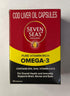Cod Liver Fish Oil, 100 Capsules - Seven Seas