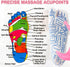 ZYNERY Reflexology Socks with Massage Tool, Acupressure Socks & Gloves for Foot Pain Relief, Women's, Pink