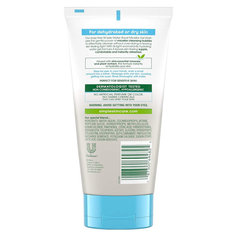 Simple Water Boost Micellar Gel Facial Wash - 5 Oz (150 ML) - 1 Count