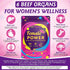 ZIXBMHYJ 60 Beef Organ Supplement for Women, Women's Hormone & Vitality Capsules, Natural Grass Fed Beef Liver