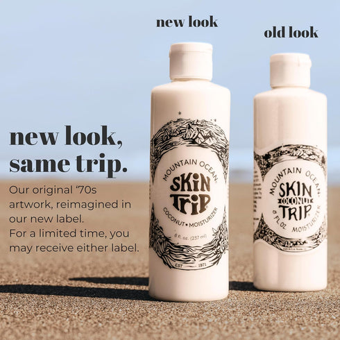 Skin Trip Coconut Lotion, 8oz, for All Skin Types
