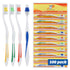 FactorDuty 100 Pack Classic Medium Soft Toothbrush Bulk, Standard, Individually Wrapped