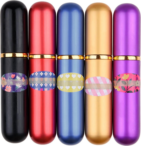 Kare & Kind Inhaler Tubes- Aluminum and Glass - for DIY Essential Oil Aromatherapy Use