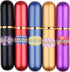 Kare & Kind Inhaler Tubes- Aluminum and Glass - for DIY Essential Oil Aromatherapy Use