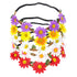 Honbay 5PCS Daisy Flower Headband, Bohemian Flower Crown with Elastic Ribbon