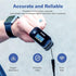 Alcedo Pulse Oximeter Fingertip | Blood Oxygen Saturation Level (SpO2) and Heart Rate Monitor with Carry Case