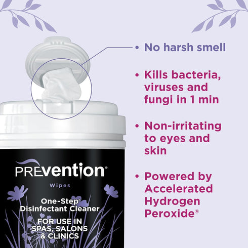 All Purpose Disinfectant Wipes 160 Wipes for Salons Spas Wellness Centers & Yoga Studios Surface Sanitizing