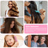 Large Hair Detangling Comb, Wide Tooth Comb for Curly Hair, Wet Dry Hair (Cyan, Pink)