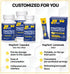 MagTech Magnesium Lemonade Drink Mix - Chelated Magnesium Complex, 20 Stick Packs