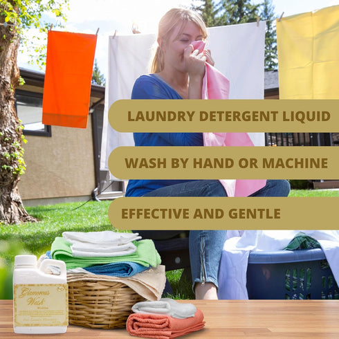 Worldwide Nutrition Bundle: Tyler Glamorous Wash Fine Laundry Liquid Detergent, 4 oz, 112-gram Container