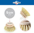 2-Pack Replacement Brush Refill for Classic Dish Washing Brush