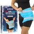 Arctic Flex Hip Ice Pack Wrap - Pain Relief for Hip Bursitis, Flexor & Replacement - Cold & Hot Therapy, Reusable Gel