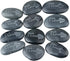 SUNYIK Black Engraved Inspirational Stones for Father's Day, Dad, I Love You, Pack of 1 (1.5-2")