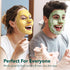 Purederm Deep Purifying Yellow O2 Bubble Mask Turmeric - 5 Pack Bubble Face Sheet Mask for Purifying