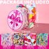 YGDZ Hair Accessories Set: 300 Elastic Rubber Bands, 150 Small Hair Ties, 100 Bands for Thin Hair, 20 Baby Hair Bows