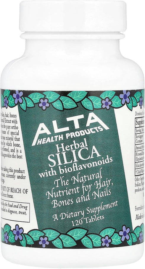 Herbal SILICA with Bioflavonoids Tablets, 120 Count